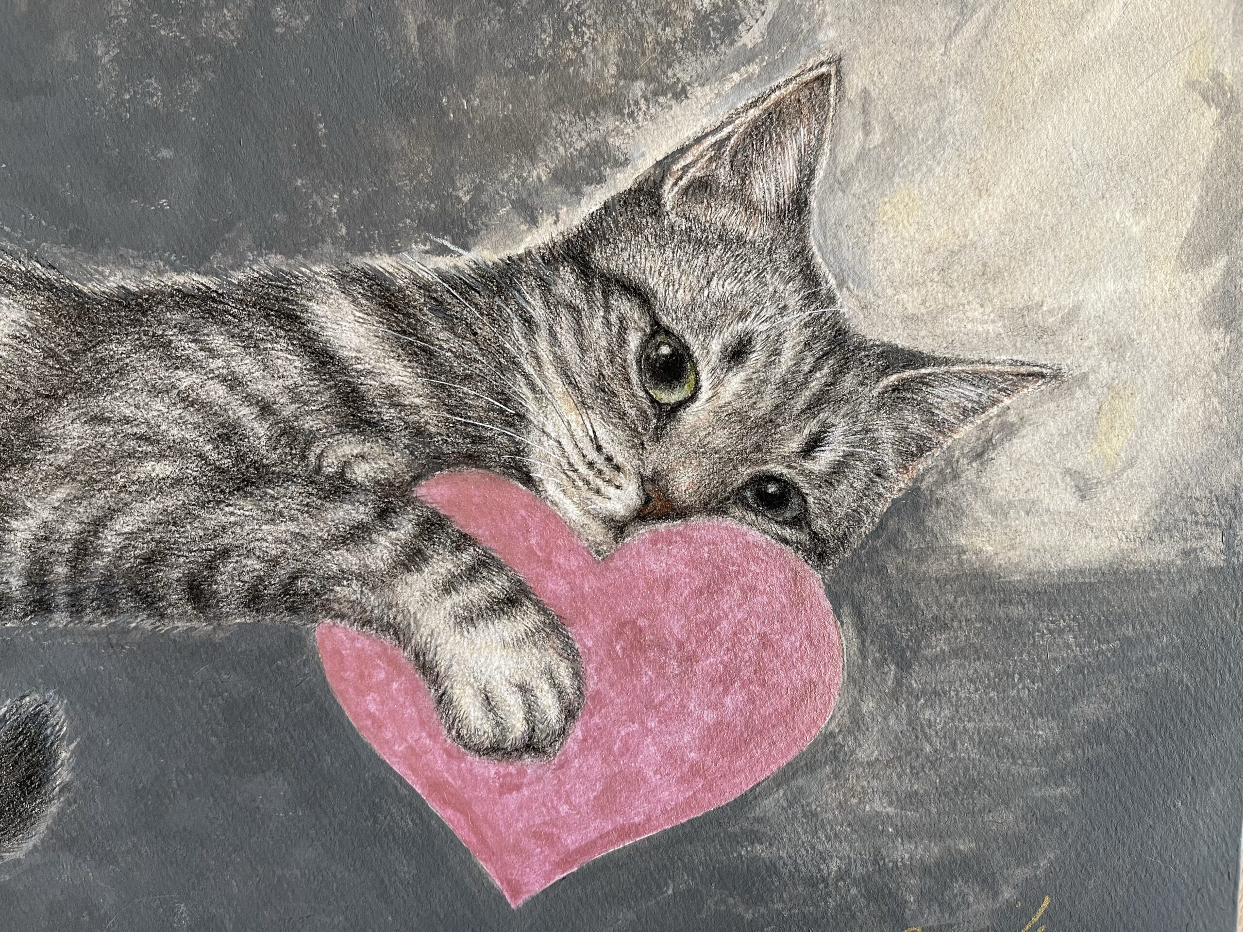 初心者向け 猫の描き方 色鉛筆で可愛い猫の絵を簡単に描こう 画材編 猫と絵画と